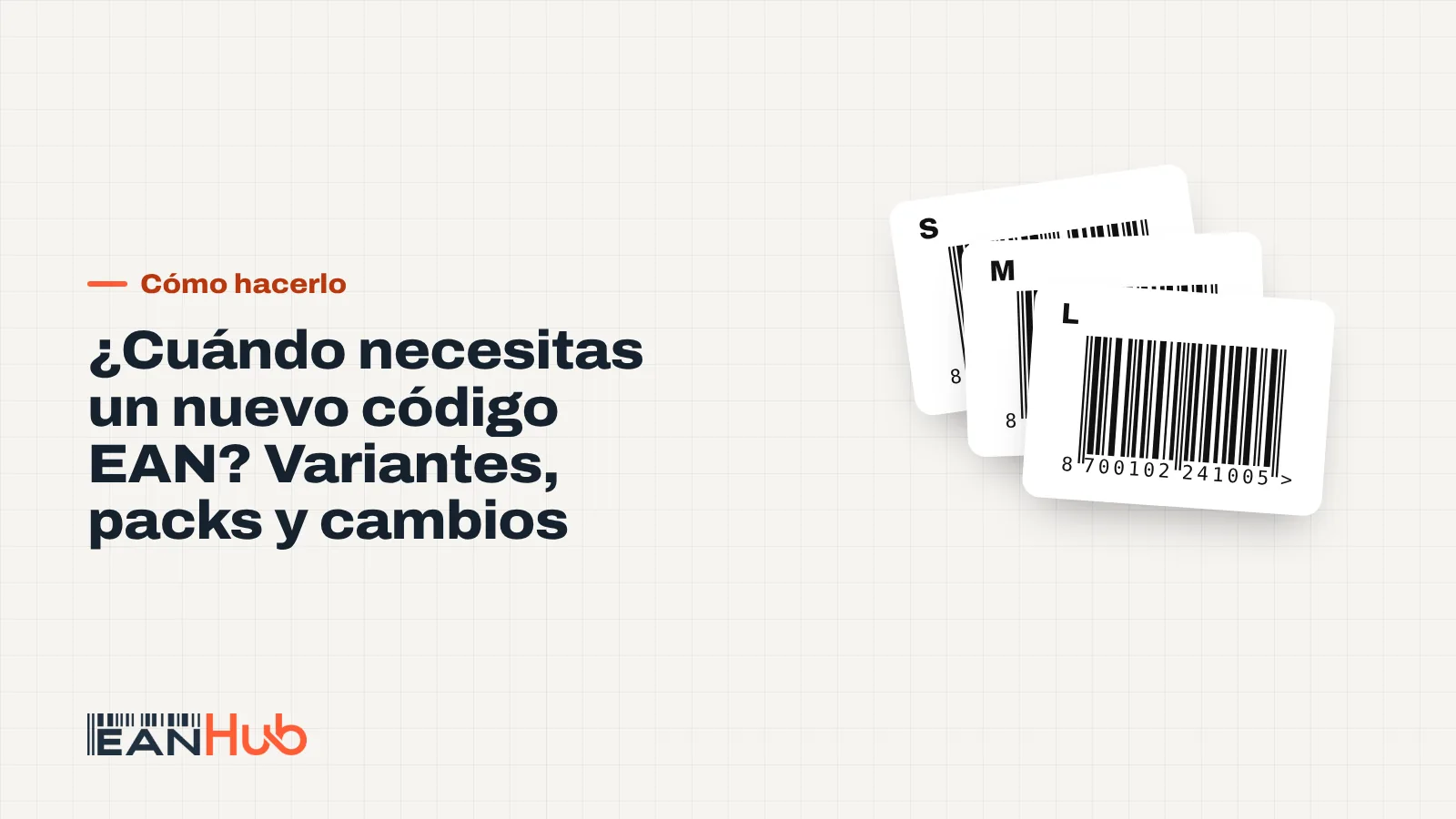 Camisetas de varias tallas y colores, cada una con su propio código de barras